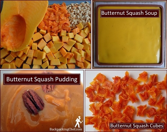 Dehydrating Butternut Squash