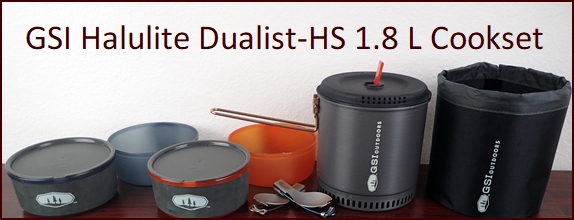 GSI Halulite Dualist-HS Cookset.