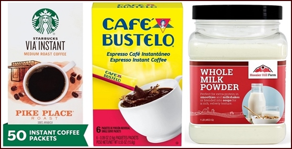 Instant Coffee & Milk Powder