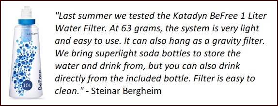 Katadyn BeFree Water Filter