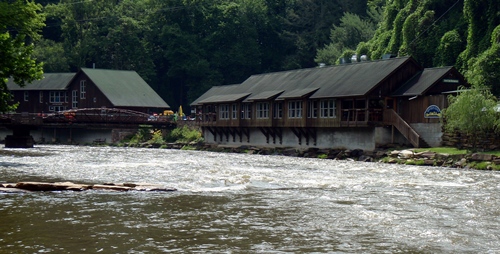 Nantahala Outdoor Center, River's End Restaurant.