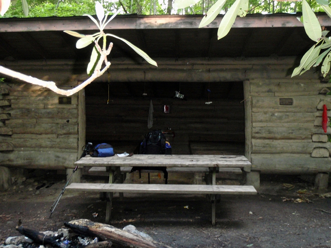 Flint Mountain Shelter, Appalachian Trail
