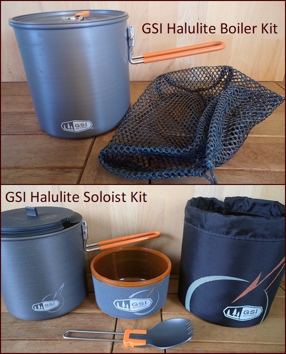 GSI cook pot kits.