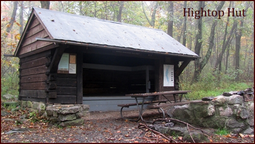 Hightop Hut, Appalachian Trail, Shenandoah National Park.